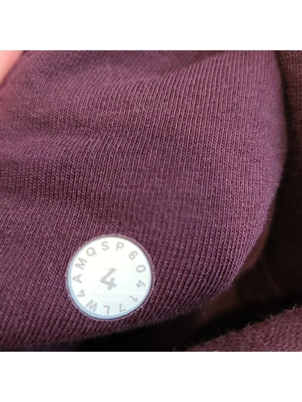 Lululemon Light As Warmth Scuba Black Cherry